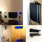 Wall Mount Holder Bracket for Sony PlayStation 4 PS4/PS4 Slim/PS4 Pro Console