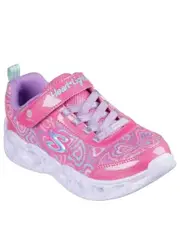 Skechers Kids' Heart Lights - Boogie Love Pink