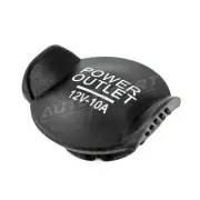 Car Universal Cigarette Lighter Cap 12V Car Outlet Power Socket Plug Cover Black (for: Peugeot)