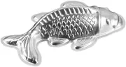 Cabilock Fish Mold Pancake Pan Carp Cake Tin Rice Mold Fish- Shape Jelly Mold Molds Fish Carp Animal Cake Mousse Making Mold Pans Gummy Candies Rice Cake Fish Cake 3D Waffle Aluminum Alloy