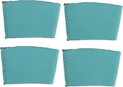 BESTOYARD 4Pcs Neoprene Coffee Sleeves for Hot Cold Drinks Reusable Cup Covers with Extensibility for Home Office and Outdoor Use Keeps Hands Warm and Dry