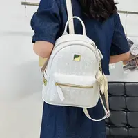 在飛比找momo購物網優惠-【LEESA】千鳥紋背包 休閒後背包 小香風包包 兒童包包 