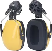 Helmet Ear Muff Noise Reduction Hard Hat Hearing Protection Earmuff Construction Site