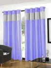 4 pc 60''x84''Dark Aqua Blue Satin Grommet / Ringtop/ Eyelet Curtain with Sequin