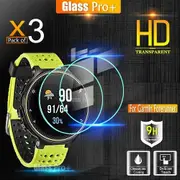 [3 PACK] For Garmin Forerunner 45/235/965 Tempered Glass Screen Protector Guard