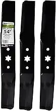 Maxpower 561557B 3 Blade Set for Many, Craftsman Mowers for 54" Cut MTD/Cub Cadet/Troy-Bilt Replaces 942-05056a, 742-05056, Limited Edition