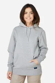 Womens Basic Pullover Grey Marle