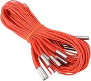 12V 40W Ceramic Heater 10 Pack for 3D Printer Stainless Steel Heating Tube with 1m Wire Thermal Core for Hotend Mold Hot Bed