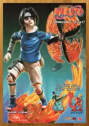 2006 Mattel Naruto Action Figures Print Ad/Poster Sasuke Uchiha Art Anime Manga