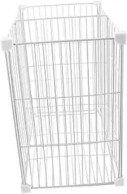 Vaguelly Chest Freezer Organizer Bins Stackable Wire Storage Baskets for Refrigerator Deep Freezer Easy Setup Construction for Fridge Organization High