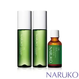 【NARUKO牛爾】沁涼控油抗痘組(茶樹抗痘粉刺調理水x2+粉刺寶)(毛孔粉刺/精華/痘痘)