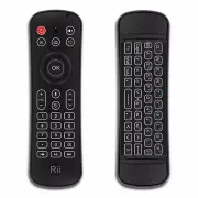 MX6 2.4Ghz Wireless White Backlit Mini Keyboard Airmouse