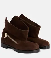 [JW Anderson] JW Anderson Suede biker boots AU 10 brown