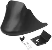 Spoiler Fit for Harley Sportster XL Iron 883 1200 Models Motorcycle Black Front Bottom Spoiler Mudguard Air Dam Chin Fairing Spoiler Protector(Matte Black)