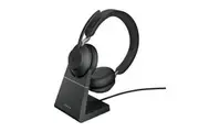 Jabra Evolve2 65 MS Teams USB-C Stereo Bluetooth Headset with Charging Stand [26599-999-889]