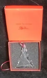Oleg Cassini Crystal Christmas Tree Ornament NIB