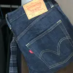 LEVIS 511原色藍牛仔褲 黃線 極新