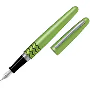 Pilot MR3 Metropolitan Fountain Pen Light Green Marble (Black) [Medium Nib]