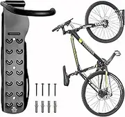 BIKEHAND Bike Bicycle Wall Mount Hanger - Heavy Duty Wall Mount Holder for Garage Shed - Vertical Rack Indoor Storage