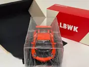1/18 T&P Lamborghini Aventador Liberty Walk 2.0 Matte Orange on Carbon Base #15