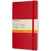 Moleskine Soft Cover Notebook Ruled Large Scarlet Red
