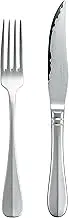 Kataoka Seisakusho TAMAHAGANE 3-Layer Steel Steak Knife & Fork Set