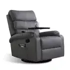 Levede Massage Chair Recliner Chairs Grey