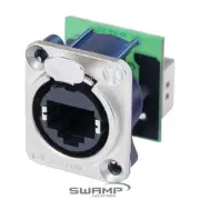 Neutrik NE8FDP etherCON Ethernet Panel Mount | RJ45 Cat5e D-Style
