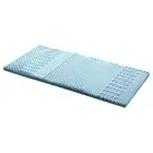 Giselle Bedding Memory Foam Mattress Topper 7-Zone 5cm Single