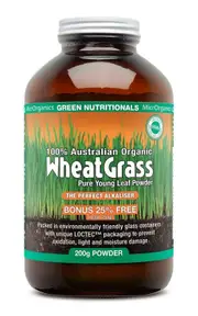 Microrganics 100% Australian Organic Wheatgrass Powder | 200g