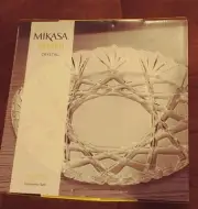 Mikasa Crystal Saturn Platter
