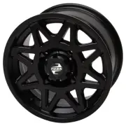 4/137 Tusk Tintic Wheel 14x7 5.0 + 2.0 Matte Black For Can-Am Commander Max 1000