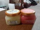 LOT/2 Tree Hut Shea Sugar Scrub 18 oz STRAWBERRY AND CANDIED LEMON NEW!