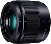 Panasonic monofocal lens Micro Four Thirds for LUMIX G 25mm / F1.7 ASPH. Black