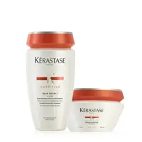 在飛比找樂天市場購物網優惠-【Kerastase 巴黎卡詩】 皇家鳶尾滋養組 （髮浴+髮