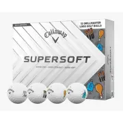 CALLAWAY SUPERSOFT GRILLMASTER WHITE 3 DOZ GOLF BALLS -NEW 2025 BALL -VALUE PLUS