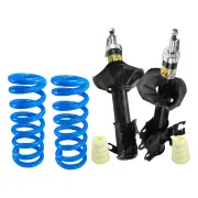 Front Webco Shock Absorbers Lovells STD Springs for NISSAN PULSAR N15 Sedan ABS