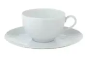 Raynaud Limoges Mineral White Cup Saucer Set