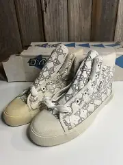 Rare 1980s DYNO HIGH TOPS SIZE 5 Old School BMX Freestyle Hutch GT CW Shoes NOS