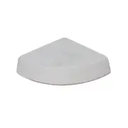 Northcote Pottery PrecinctLITE 7 x 5 x 2cm White Terrazzo Look Pot Feet - White
