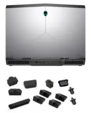 Silicone Waterproof Dustproof Plug for Alienware M15 M17 R1 R2 R3 R4 R5 R6 R7