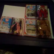 mcdonalds ty beanie babies 1999 International Bears 2 Set