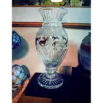 法國BACCARAT巴卡拉水晶 馬年生肖水晶花瓶 初版