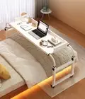 Adjustable Mobile Table Laptop Desk Computer Table Over Bed Sofa Desk Stand AU
