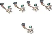 Vaguelly 5pcs Bass Preamp Circuit Kit Guitar Refitting Accessory Bass Active Circuit Music Instrument Part