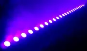 ProX X-BAR24UV3W Evo UV 24 3W LED DJ Ultraviolet Black Light Bar Xstatic Pro EVO