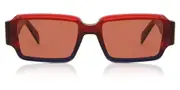 Retrosuperfuture ASTRO SMOKEY TORPAZ RCH Women’s Sunglasses Blue Size 54