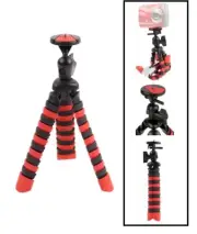 Mini 8" Strong Flexible Tripod For Panasonic Lumix DC-TS7 DC-ZS80