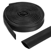 1/2 Inch 20ft Wire Heat Shrink Tubing 4:1 Double-sided Heat Shrink Wrap Black