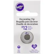 Wilton Decorating Tip For Food Decoration - 12 Round,1Pkg